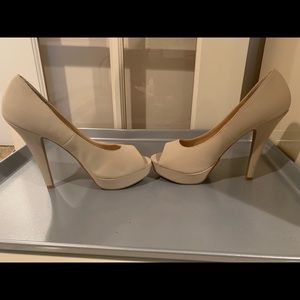 Selling Aldo peep toe heels size 38